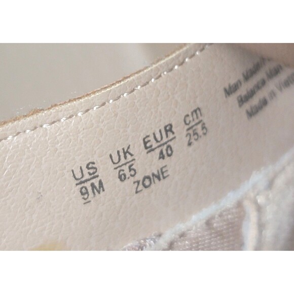 Women Ankle Boots Wedge Tan Leather look Brown Lace-up Life Stride Velocity sz 9 - Picture 11 of 11